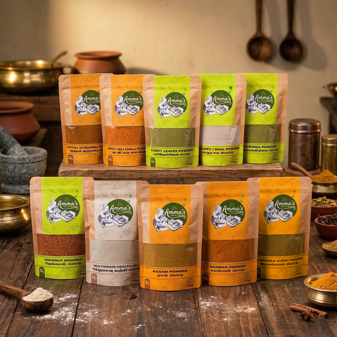 Amma’s Ultimate South Indian Spice Combo